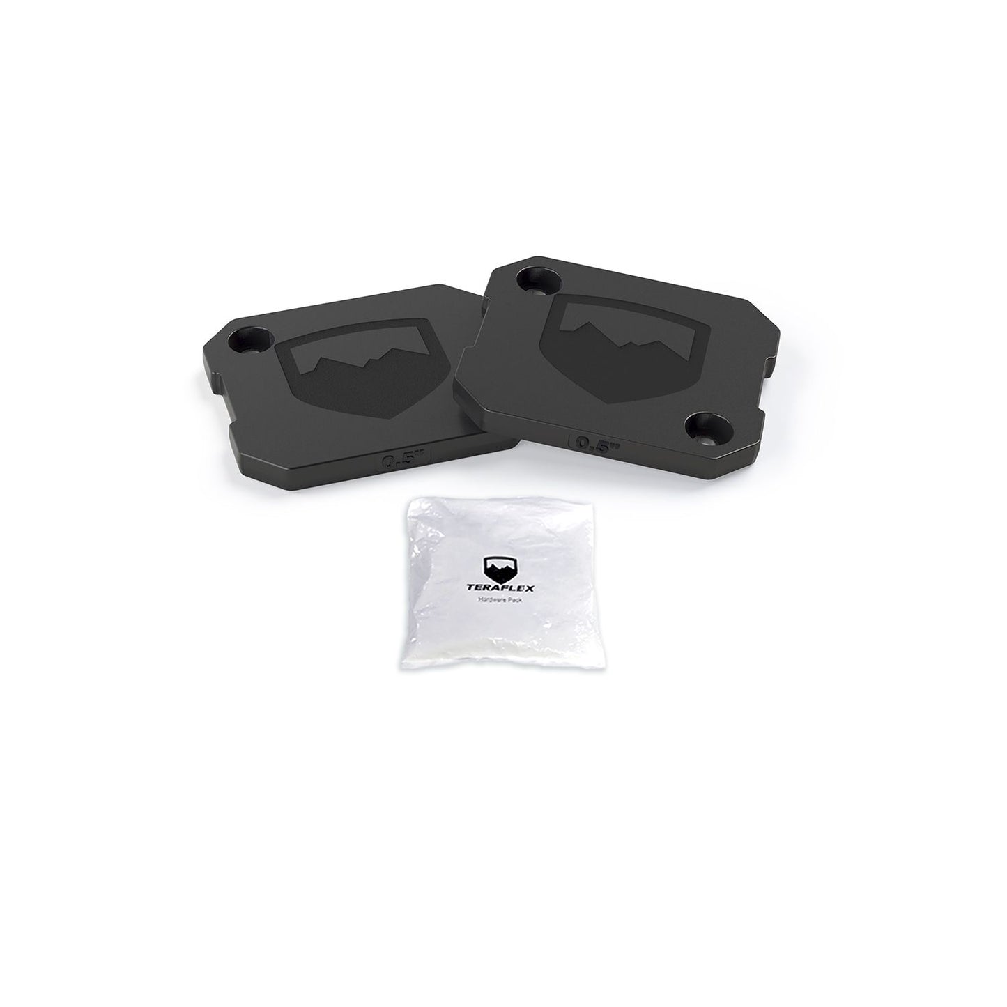 TeraFlex | 20-Up Jeep Gladiator 0.5 Inch Bump Stop Strike Pad Shim Kit Rear Lower TeraFlex | 1969100