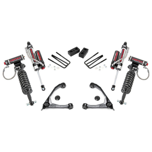 Rough Country Vertex Adjustable Shocks 3.5 Inch Lift Kit I 19850