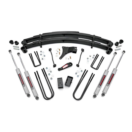 ROUGH COUNTRY 6 Inch Lift Kit | Rear Blocks | Ford F-250/F-350 Super Duty 4WD (1999) | 49330
