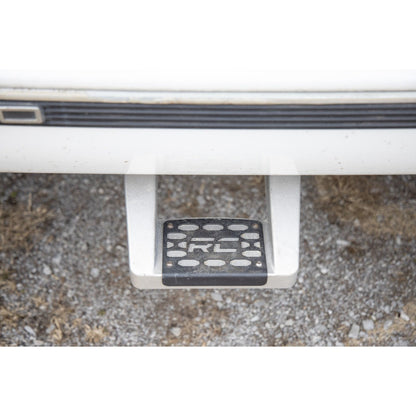 ROUGH COUNTRY Single Hoop Step | Universal | Alum | Pair | Multiple Makes & Models (Chevy/Ford/GMC/Ram) | 117510