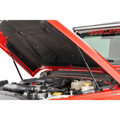 ROUGH COUNTRY Hood Struts | Hydraulic | Jeep Gladiator JT/Wrangler JL 4WD (2018-2025) | 10629