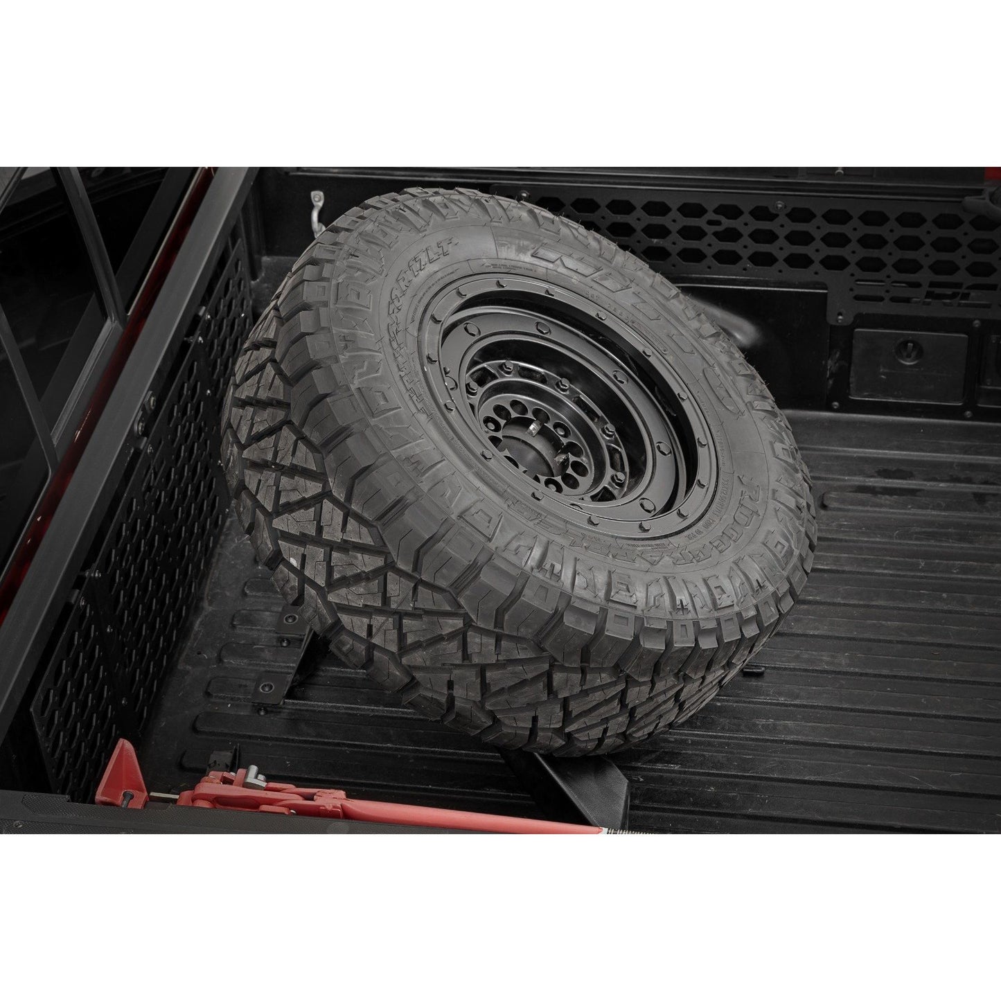 ROUGH COUNTRY Bed Mount Spare Tire Carrier | Universal (5x5.5 6x5.5 6x135 & 5x5.0 Bolt Patterns) | 73110