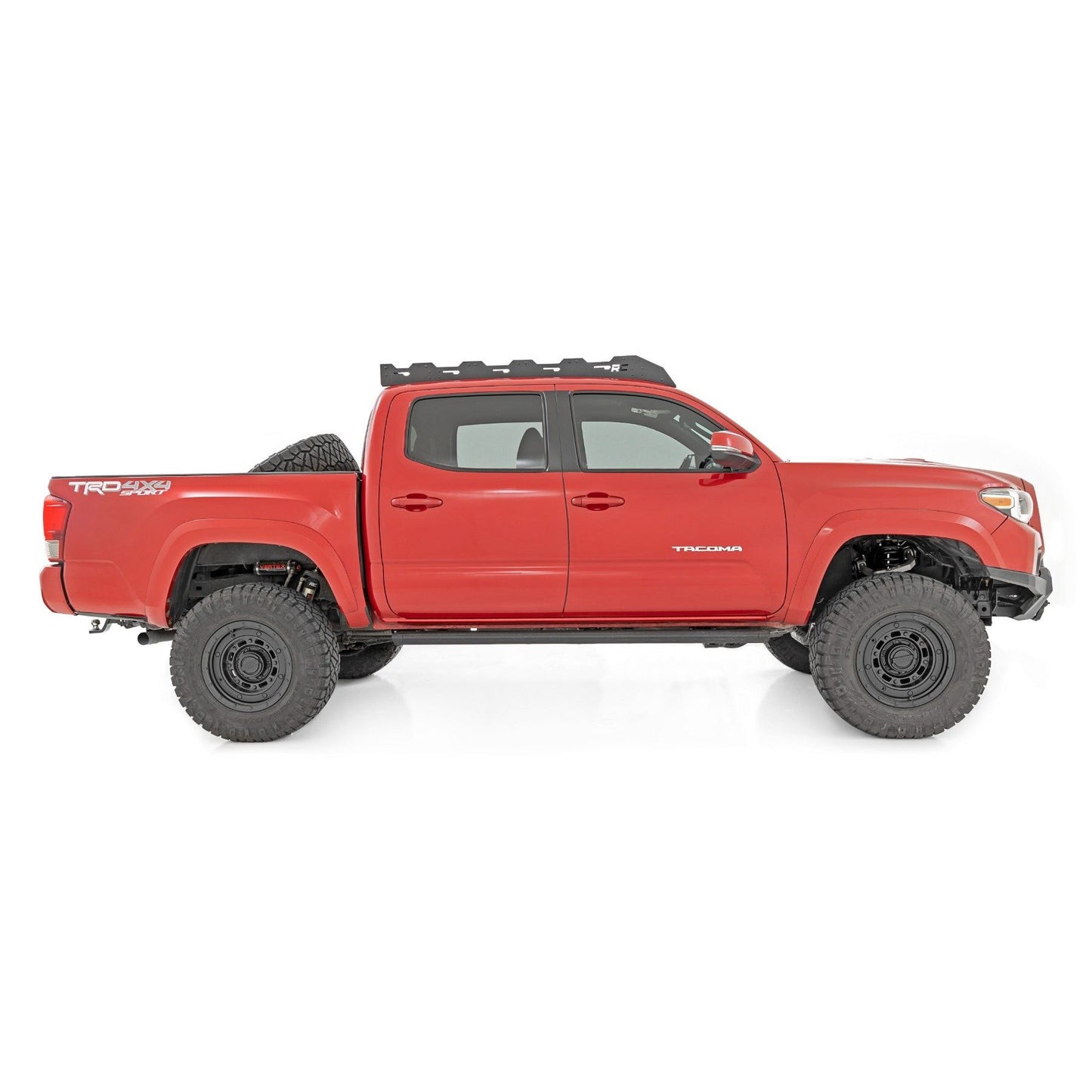 ROUGH COUNTRY Roof Rack | Front LED Lights | Toyota Tacoma 2WD/4WD (2005-2023) | 73107