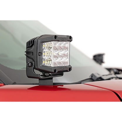 ROUGH COUNTRY LED Light Kit | Ditch Mount |  3" OSRAM | Wide | Toyota Tundra 2WD/4WD (22-25) | 71075