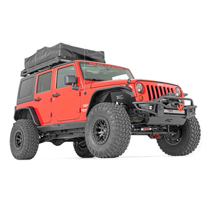 ROUGH COUNTRY Rock Sliders | Heavy Duty | 4-Door | Jeep Wrangler Unlimited 2WD/4WD (07-18) | 90800