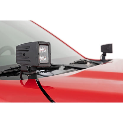 ROUGH COUNTRY LED Light Kit | Ditch Mount |  3" OSRAM | Wide | Nissan Frontier (22-25) | 71068