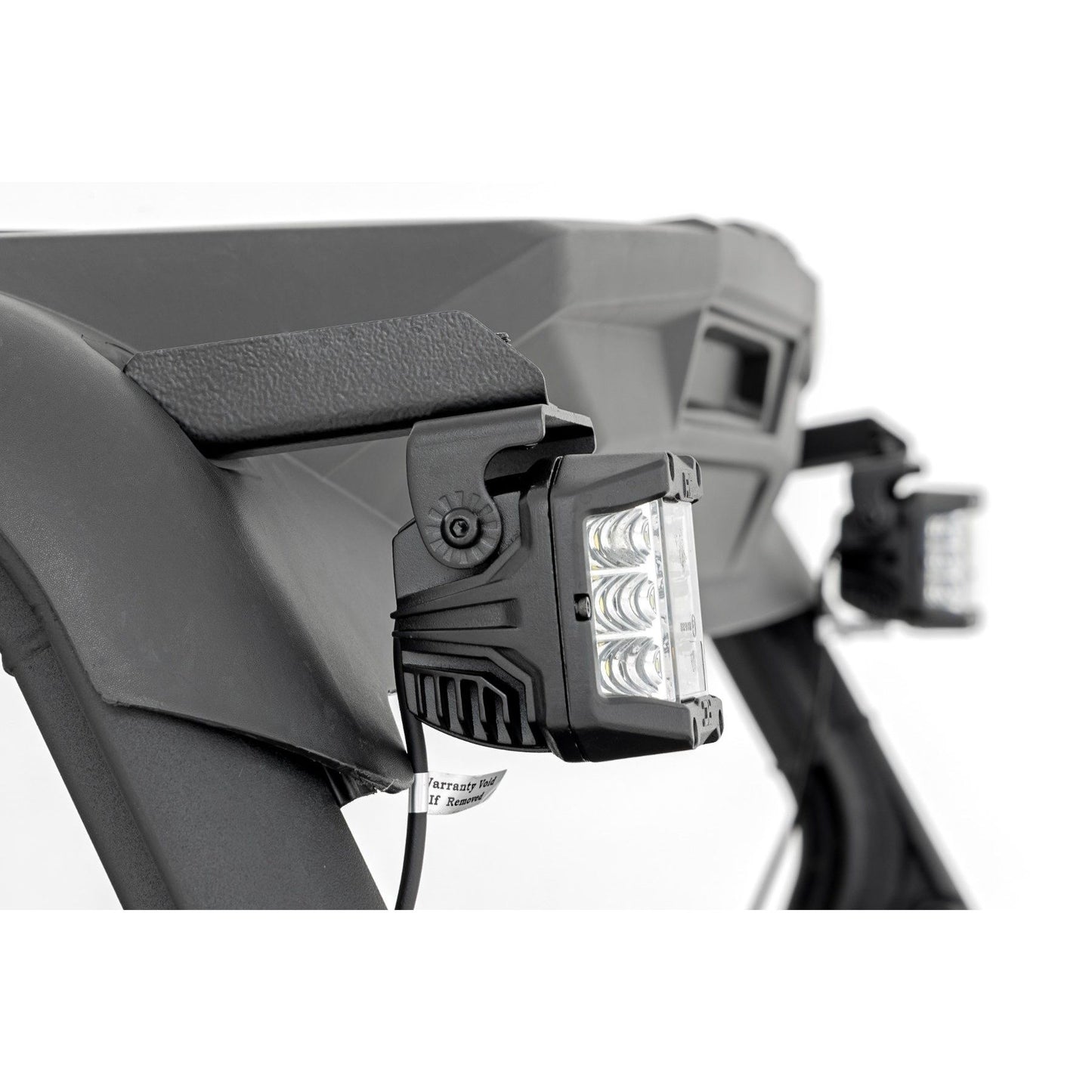 ROUGH COUNTRY LED Light Kit | Rear Mount | 2" Black Pair | Spot | Can-Am Maverick Sport 1000R  | 97081