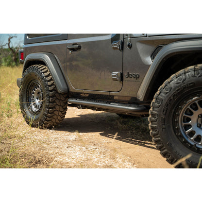 DV8 Off-Road 2018-2024 2-Door Jeep Wrangler JL | OE Plus Side Steps C3| SRJL-10