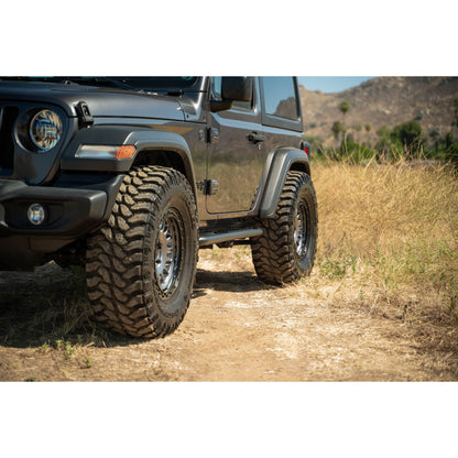 DV8 Off-Road 2018-2024 2-Door Jeep Wrangler JL | OE Plus Side Steps C3| SRJL-10