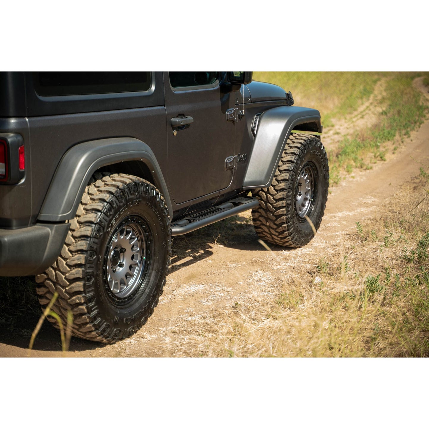 DV8 Off-Road 2018-2024 2-Door Jeep Wrangler JL | OE Plus Side Steps C3| SRJL-10