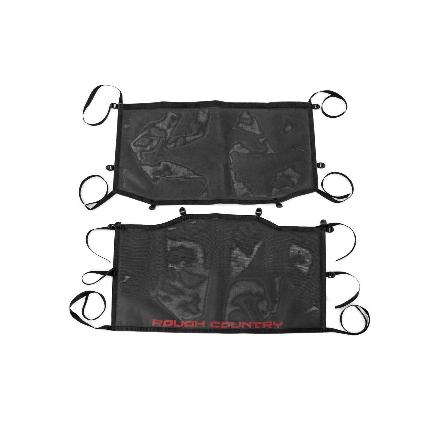 ROUGH COUNTRY Mesh Bikini Top Plus | Black | Jeep Gladiator JT 4WD (2020-2024) | 85118