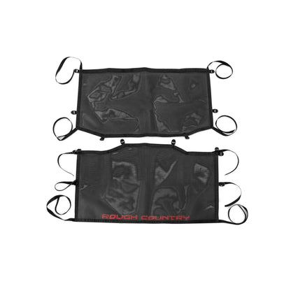 ROUGH COUNTRY Mesh Bikini Top Plus | Black | Jeep Gladiator JT 4WD (2020-2024) | 85118