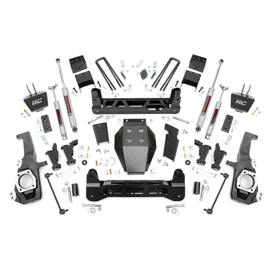ROUGH COUNTRY 5 Inch Lift Kit | Torsion Drop | Chevy/GMC 2500HD/3500HD (20-25) | 11030