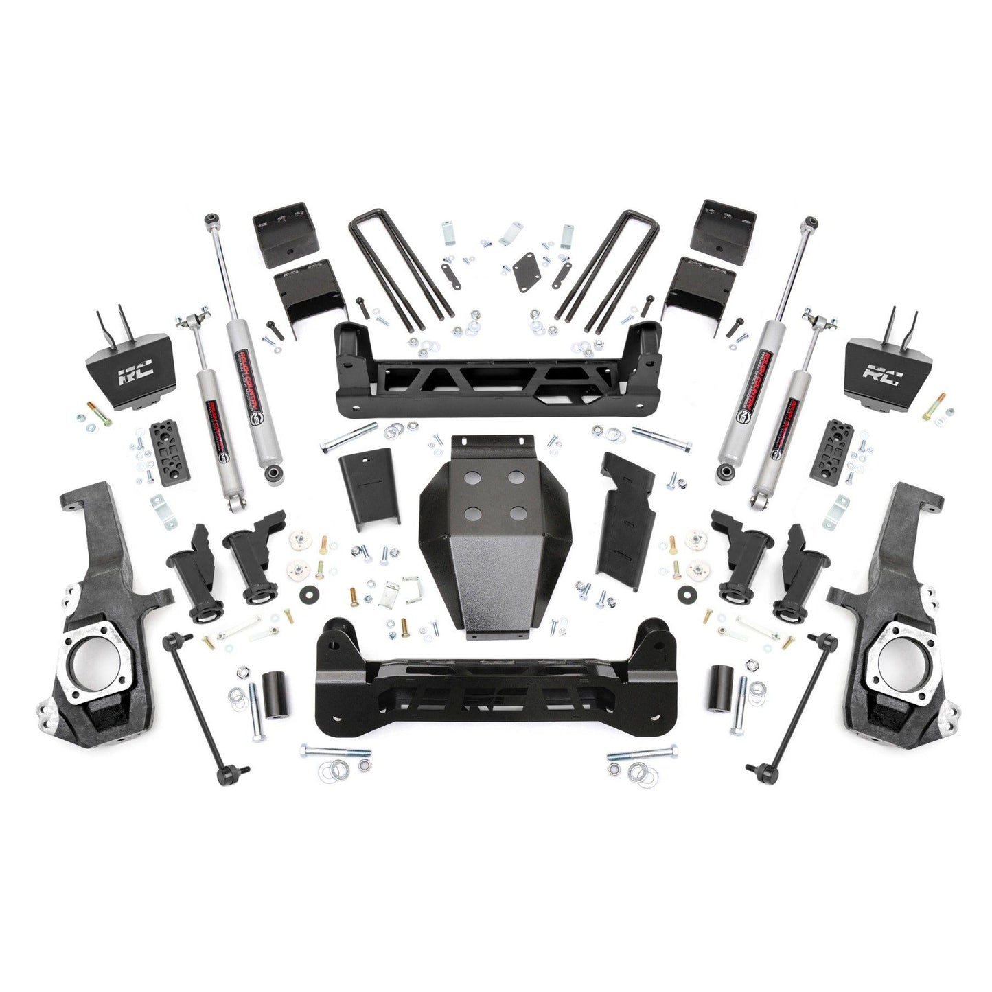 ROUGH COUNTRY 5 Inch Lift Kit | Torsion Drop | w/ Overloads | Chevy/GMC 2500HD/3500HD (20-25) | 111030