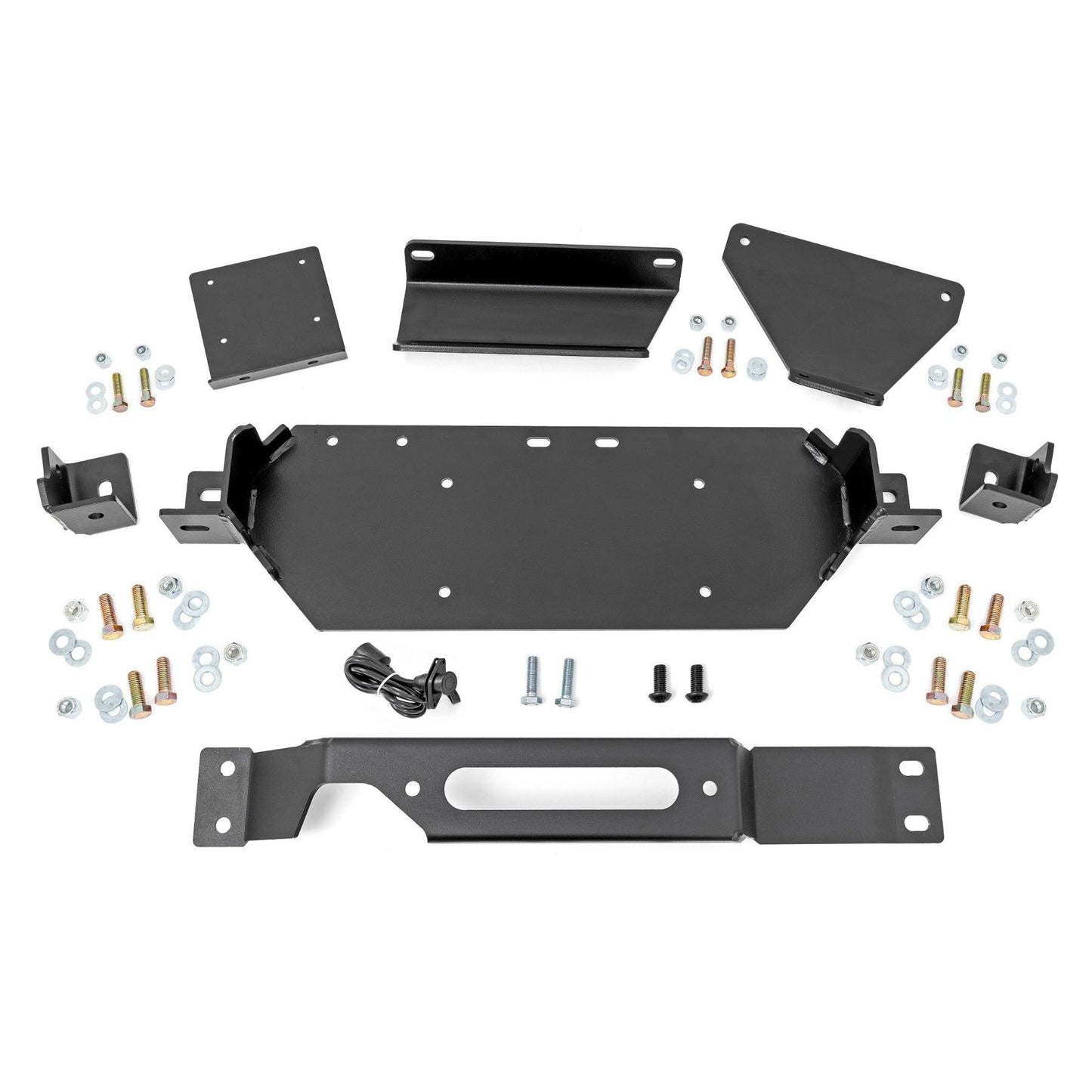 ROUGH COUNTRY Hidden Winch Mount | Ford F-250/F-350 Super Duty 2WD/4WD (2020-2022) | 51119