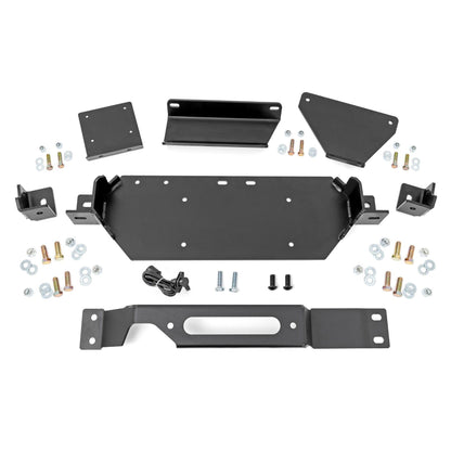 ROUGH COUNTRY Hidden Winch Mount | Ford F-250/F-350 Super Duty 2WD/4WD (2020-2022) | 51119