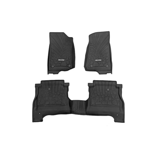 Rough Country Flex-Fit Floor Mats I FF-61501