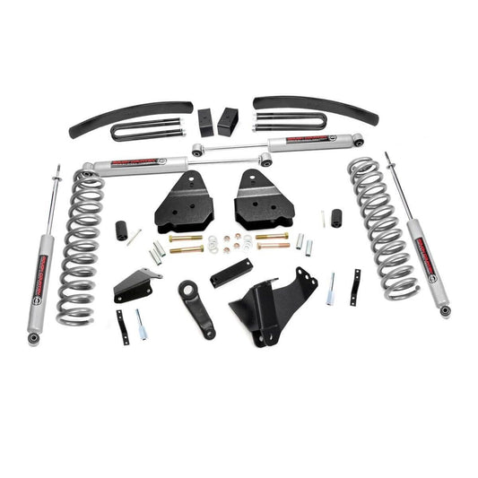 ROUGH COUNTRY 6 Inch Lift Kit | Gas | Ford F-250/F-350 Super Duty 4WD (2005-2007) | 596.2