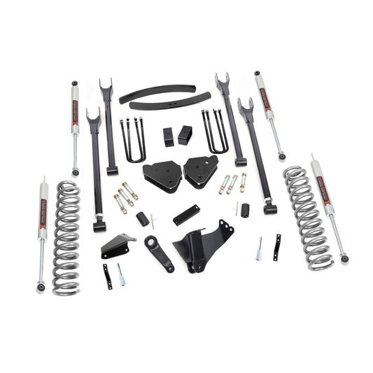 ROUGH COUNTRY 6 Inch Lift Kit | Gas | 4 Link | M1 | Ford F-250/F-350 Super Duty 4WD (05-07) | 57840