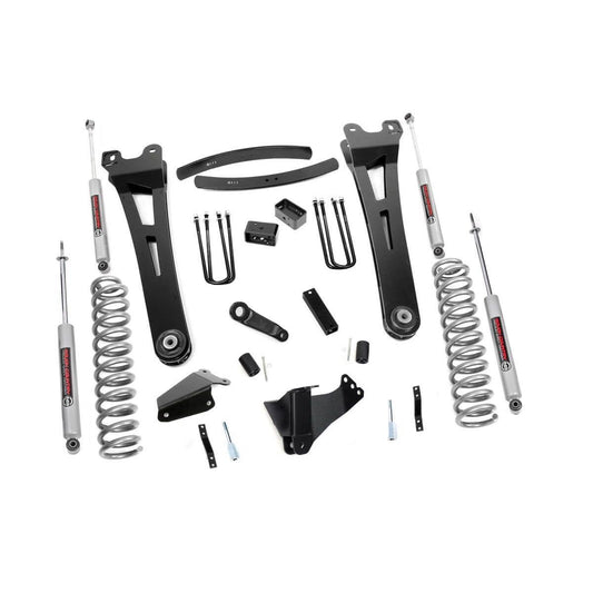ROUGH COUNTRY 6 Inch Lift Kit | Gas | Radius Arm | Ford F-250/F-350 Super Duty 4WD (05-07) | 537.2