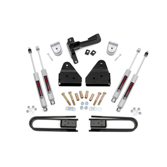 ROUGH COUNTRY 3 Inch Lift Kit | Spacer | Ford F-250 Super Duty 4WD (2011-2016) | 561.2