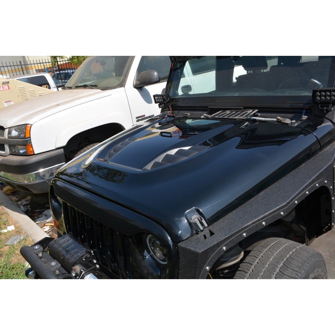 DV8 Off-Road 2007-2018 Jeep JK 10th Anniversary Hood C3| HDMB07-TA