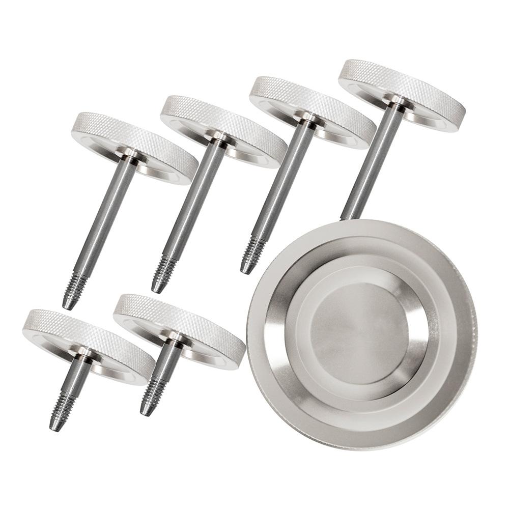 DV8 Off-Road 2007-2018 Jeep JK 4-Door Surround Knobs | Billet C3| D-JP-180028-BL