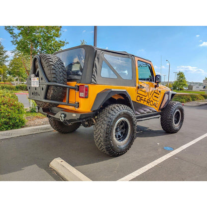 DV8 Off-Road 2007-2018 Jeep JK Armor Fender Flares | Front & Rear C3| FENDB-09