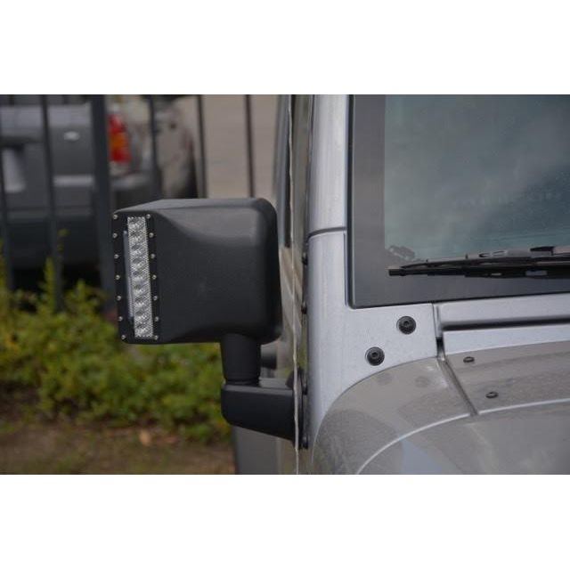 DV8 Off-Road 2007-2018 Jeep JK LED Mirror Covers C3| BCME27W3W