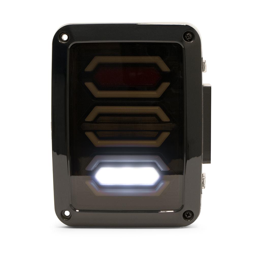 DV8 Off-Road 2007-2018 Jeep JK LED Tail Lights Horizontal C3| TLJK-01