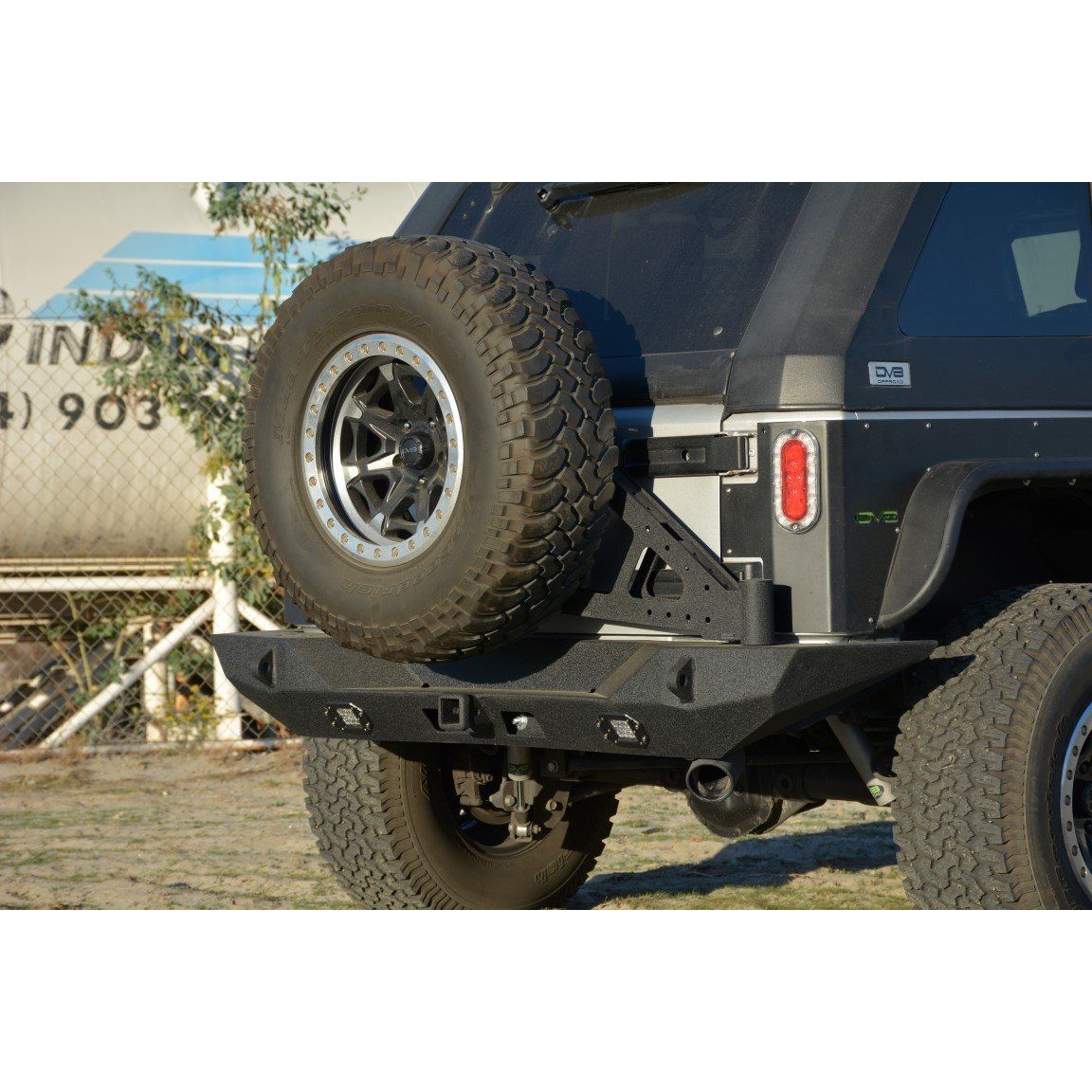 DV8 Off-Road 2007-2018 Jeep JK Tire Carrier with Bearing TC-6 C3| TCSTTB-06