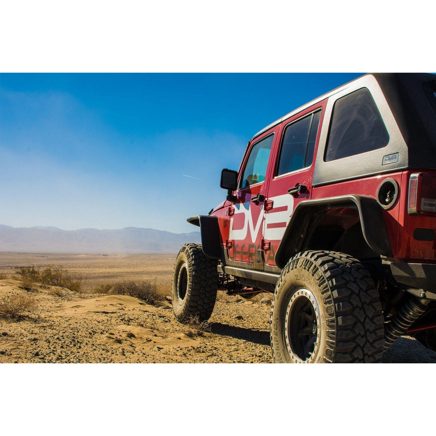 DV8 Off-Road 2007-2018 Jeep JK Wide Fender Flares | Front & Rear C3| FENDB-02