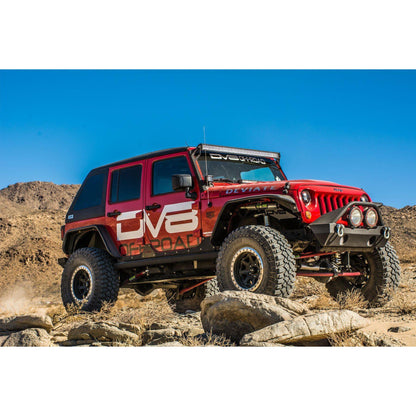 DV8 Off-Road 2007-2018 Jeep JK Wide Fender Flares | Front & Rear C3| FENDB-02