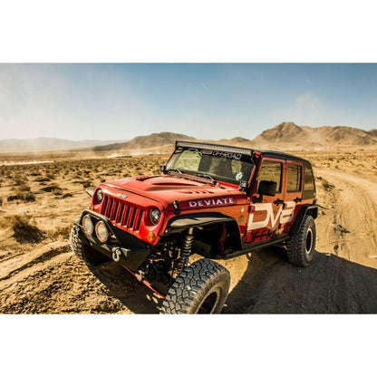 DV8 Off-Road 2007-2018 Jeep JK Wide Fender Flares | Front & Rear C3| FENDB-02