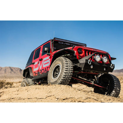 DV8 Off-Road 2007-2018 Jeep JK Wide Fender Flares | Front & Rear C3| FENDB-02