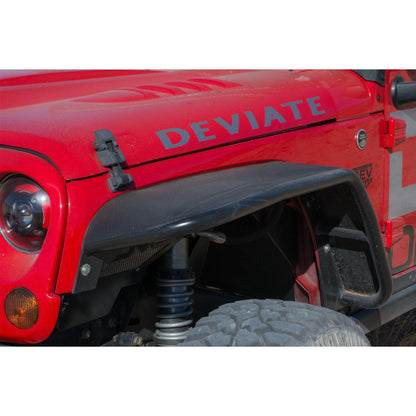 DV8 Off-Road 2007-2018 Jeep JK Wide Fender Flares | Front & Rear C3| FENDB-02