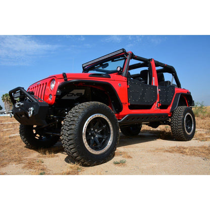 DV8 Off-Road 2007-2018 Jeep Wrangler JK Front Rock Doors C3| RDSTTB-01F