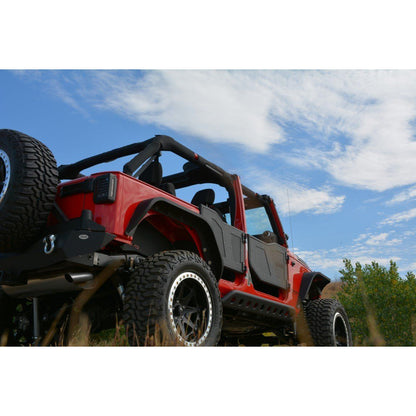 DV8 Off-Road 2007-2018 Jeep Wrangler JK Rear Rock Doors C3| RDSTTB-01R