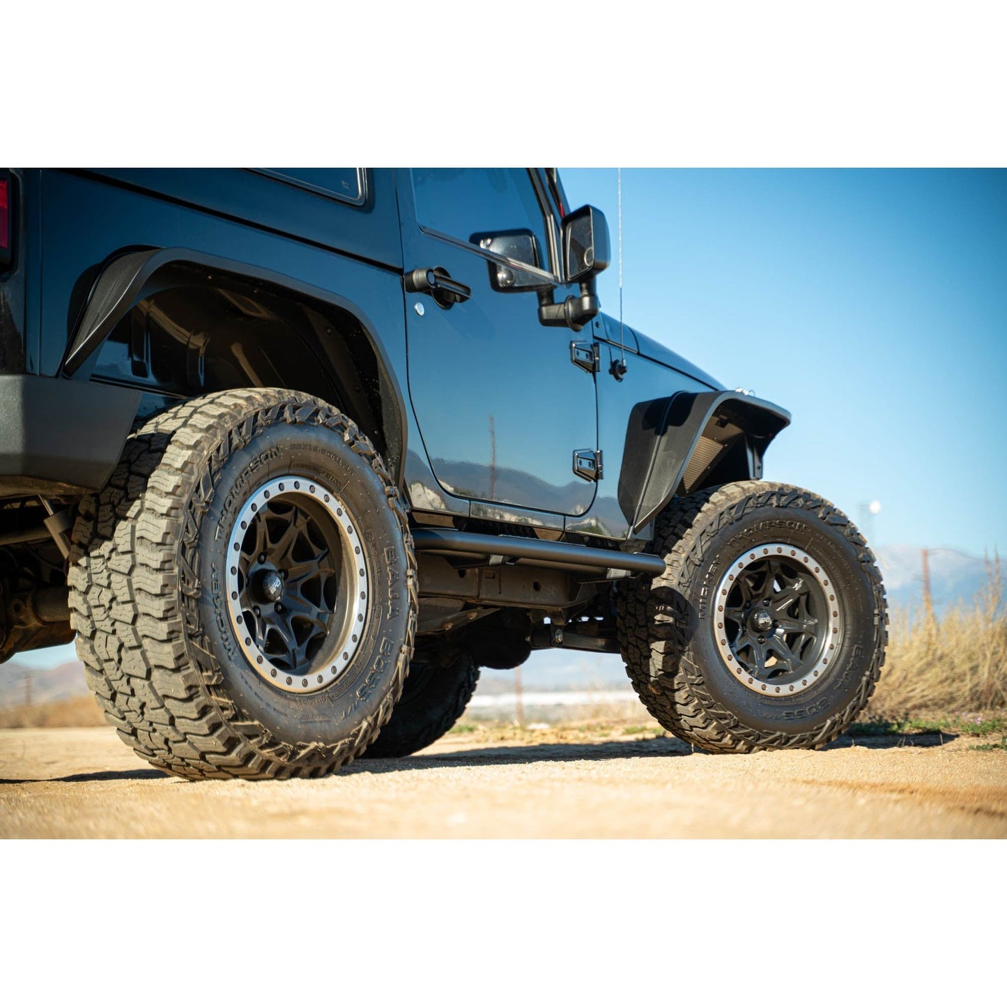 DV8 Off-Road 2007-2018 2-Door Jeep Wrangler JK | OE Plus Side Steps C3| SRJK-09