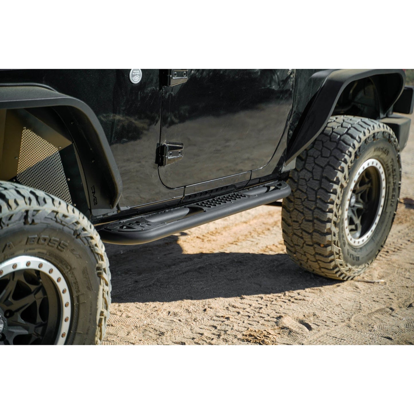 DV8 Off-Road 2007-2018 2-Door Jeep Wrangler JK | OE Plus Side Steps C3| SRJK-09