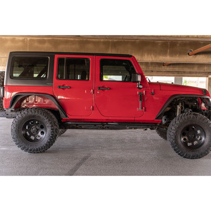 DV8 Off-Road 2007-2018 4-Door Jeep Wrangler JK | OE Plus Side Steps C3| SRJK-08