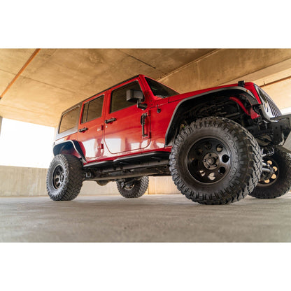 DV8 Off-Road 2007-2018 4-Door Jeep Wrangler JK | OE Plus Side Steps C3| SRJK-08