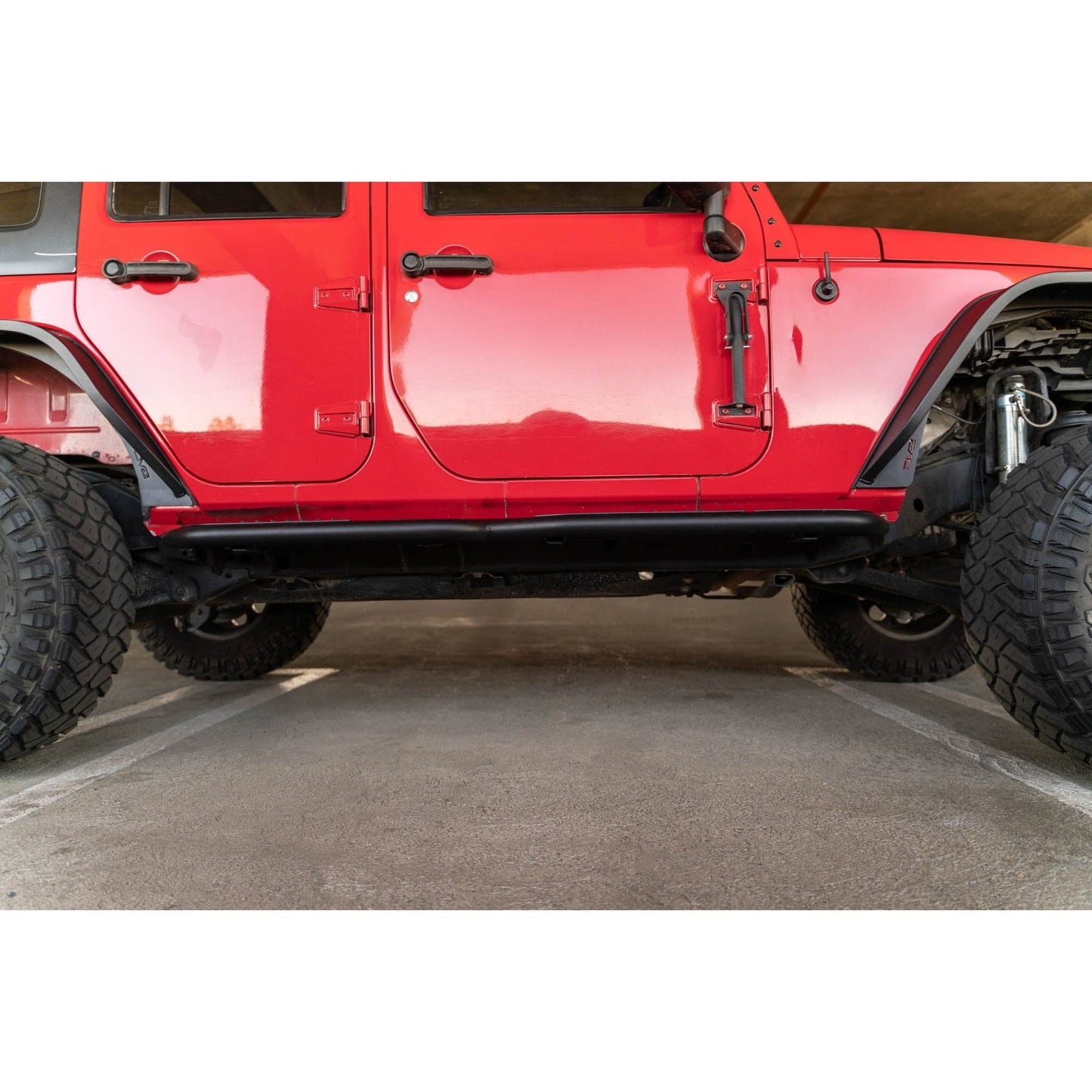 DV8 Off-Road 2007-2018 4-Door Jeep Wrangler JK | OE Plus Side Steps C3| SRJK-08