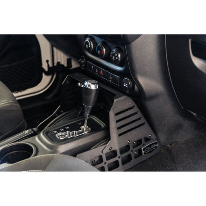 DV8 Off-Road 2007-2018 Jeep Wrangler JK | Center Console Molle Panels & Device Bridge C3| CCJK-01