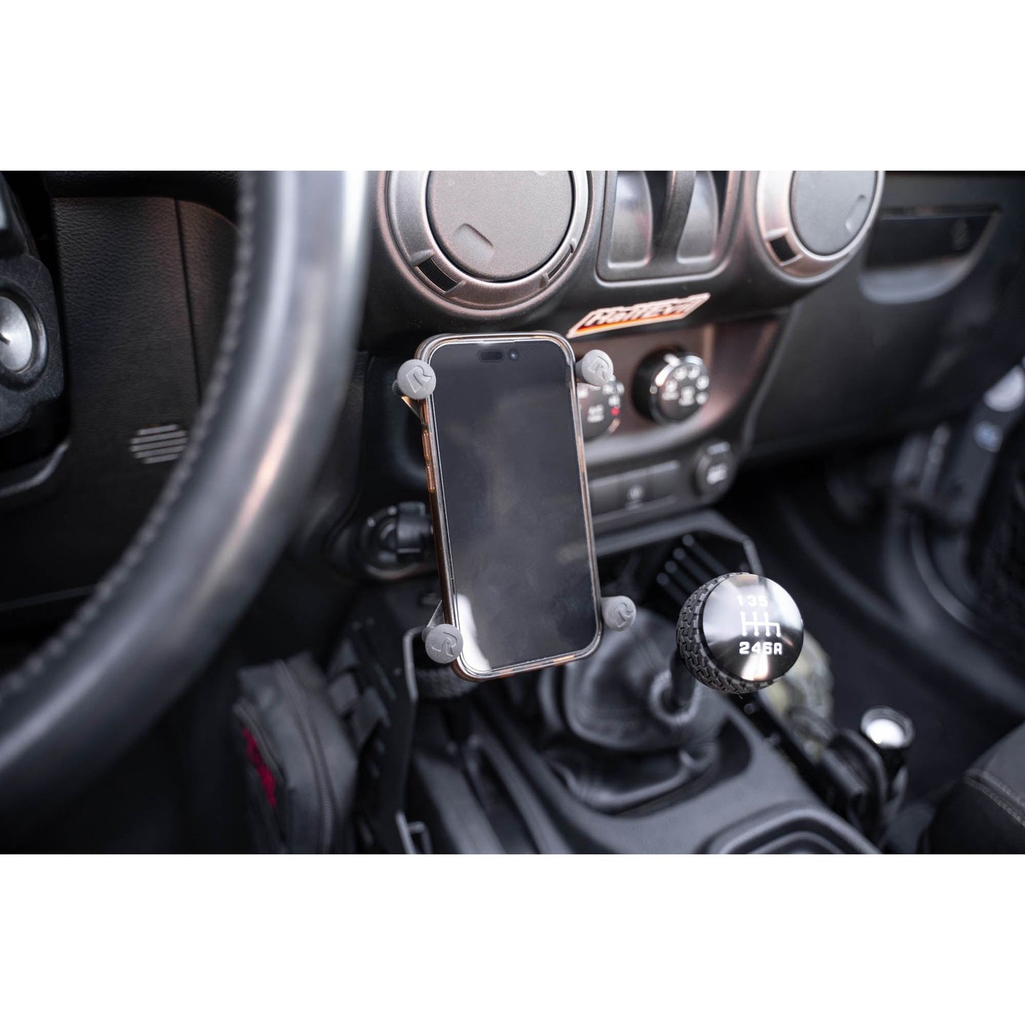 DV8 Off-Road 2007-2018 Jeep Wrangler JK | Center Console Molle Panels & Device Bridge C3| CCJK-01