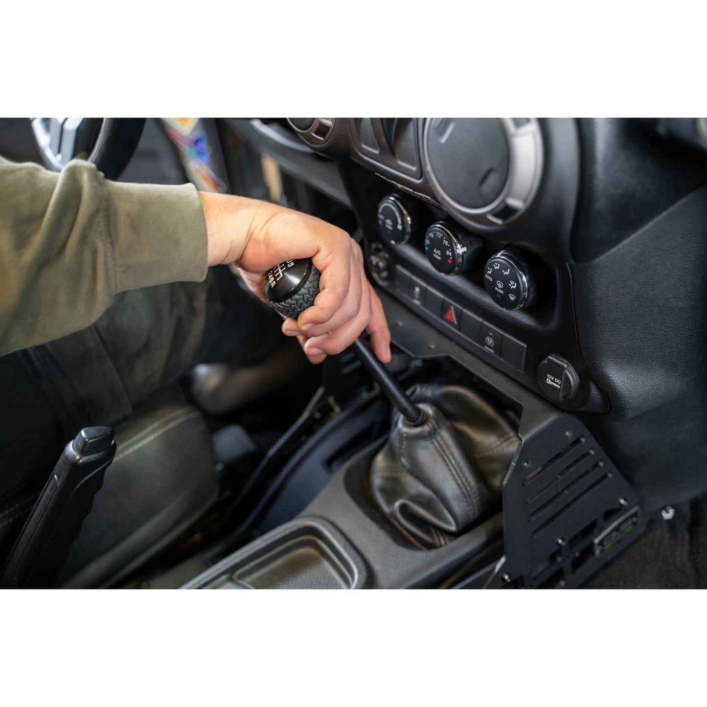 DV8 Off-Road 2007-2018 Jeep Wrangler JK | Center Console Molle Panels & Device Bridge C3| CCJK-01
