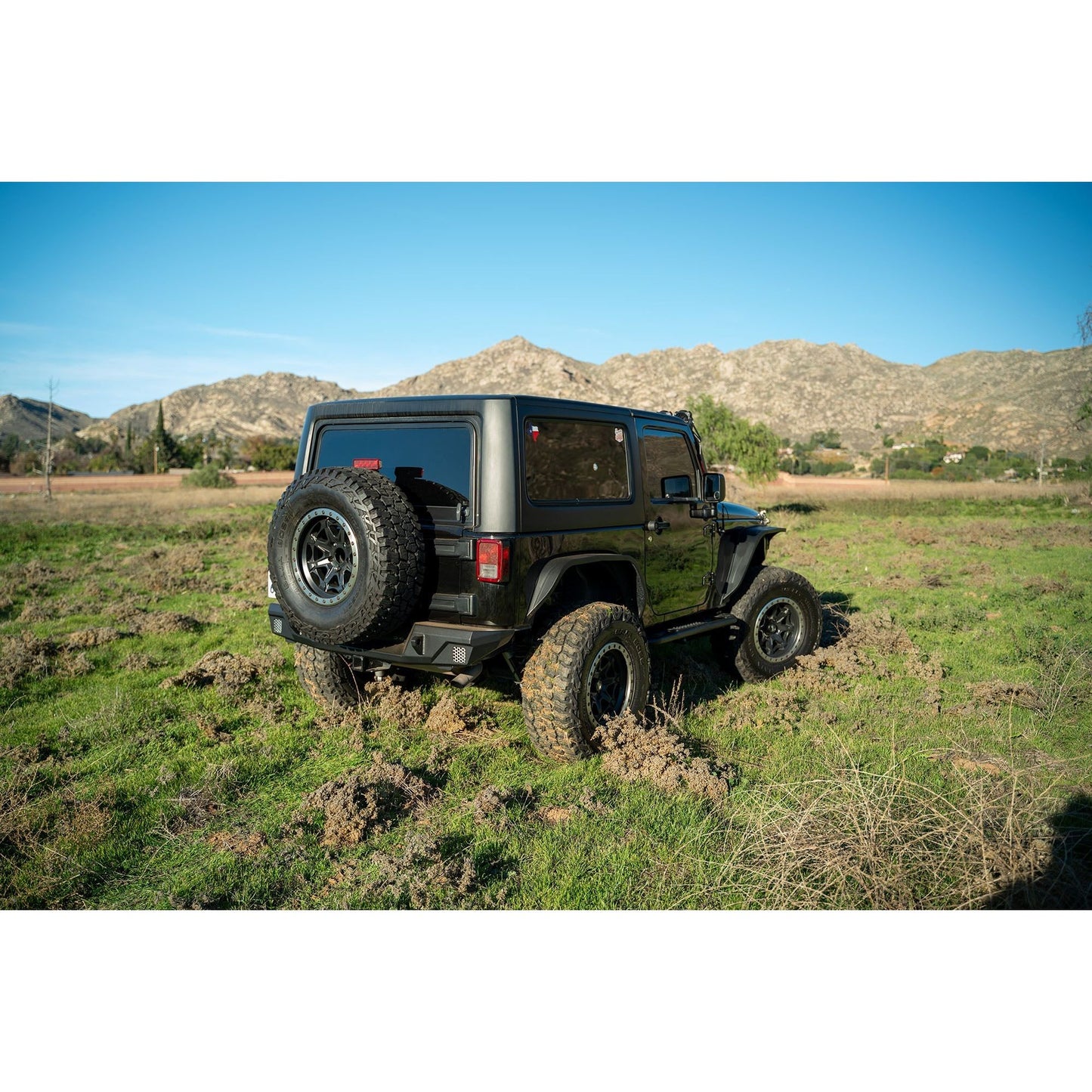 DV8 Off-Road 2007-2018 Jeep Wrangler JK | FS-7 Series Rear Bumper C3| RBJK-12