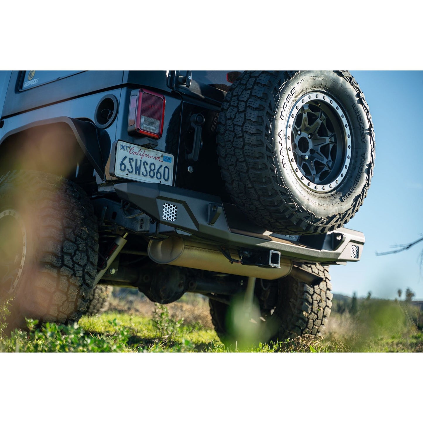 DV8 Off-Road 2007-2018 Jeep Wrangler JK | FS-7 Series Rear Bumper C3| RBJK-12