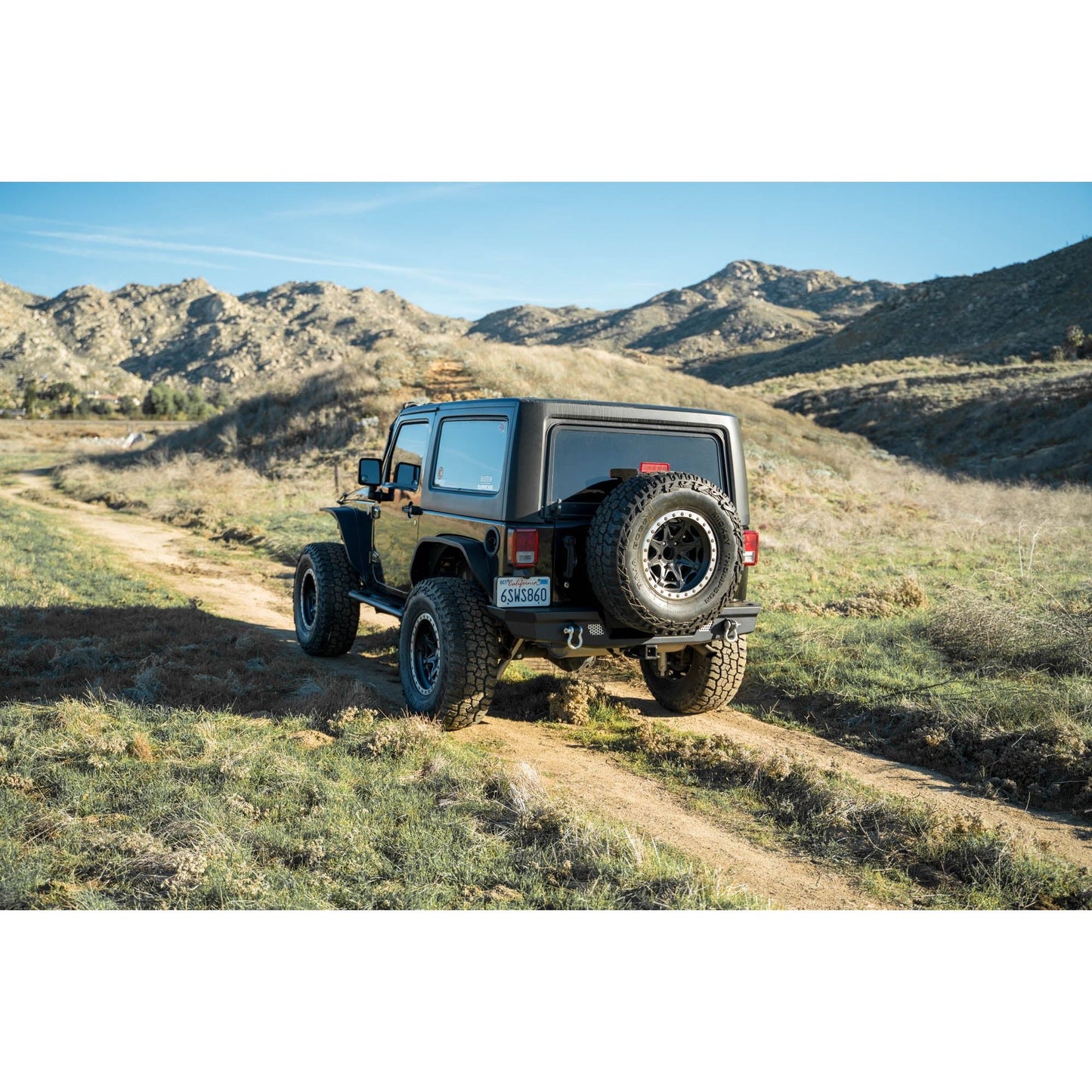 DV8 Off-Road 2007-2018 Jeep Wrangler JK | MTO Series Rear Bumper C3| RBJK-13