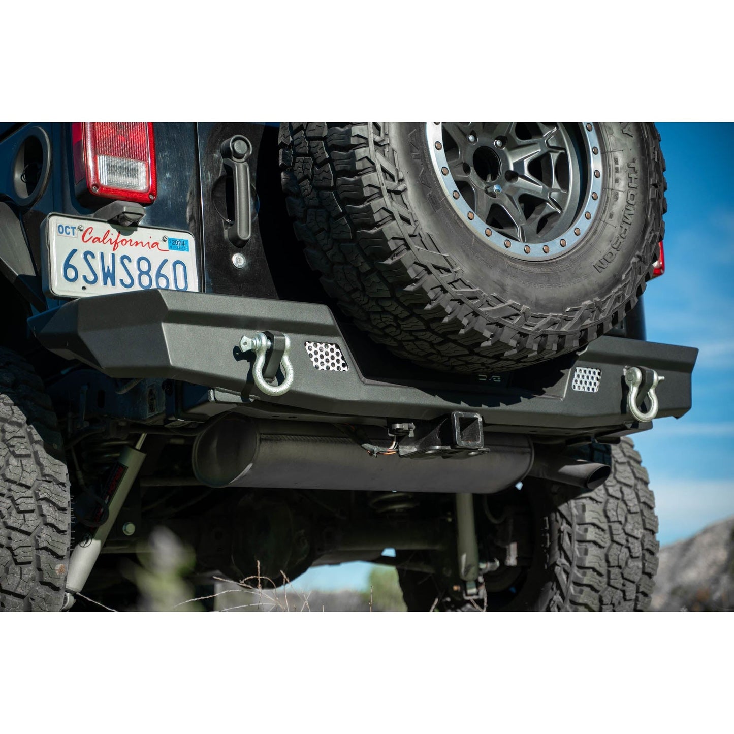 DV8 Off-Road 2007-2018 Jeep Wrangler JK | MTO Series Rear Bumper C3| RBJK-13